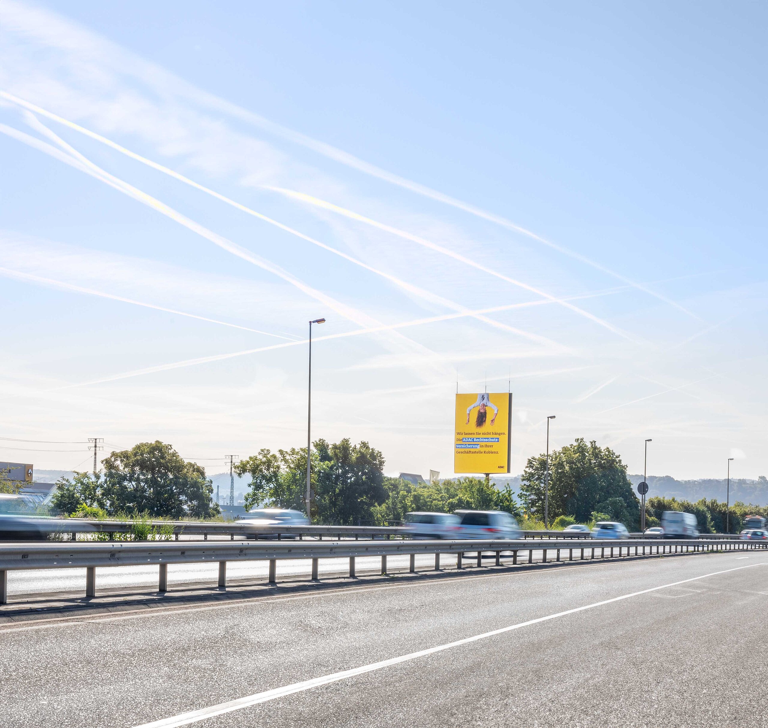 Digitaler Tower in Koblenz an der B9