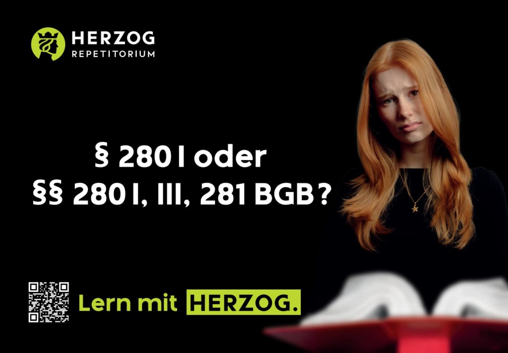 plakat-verkauft.de_motiv_herzog Plakatmotiv für ein Jura-Repetitorium mit einem Fokus auf Paragraphen des BGB