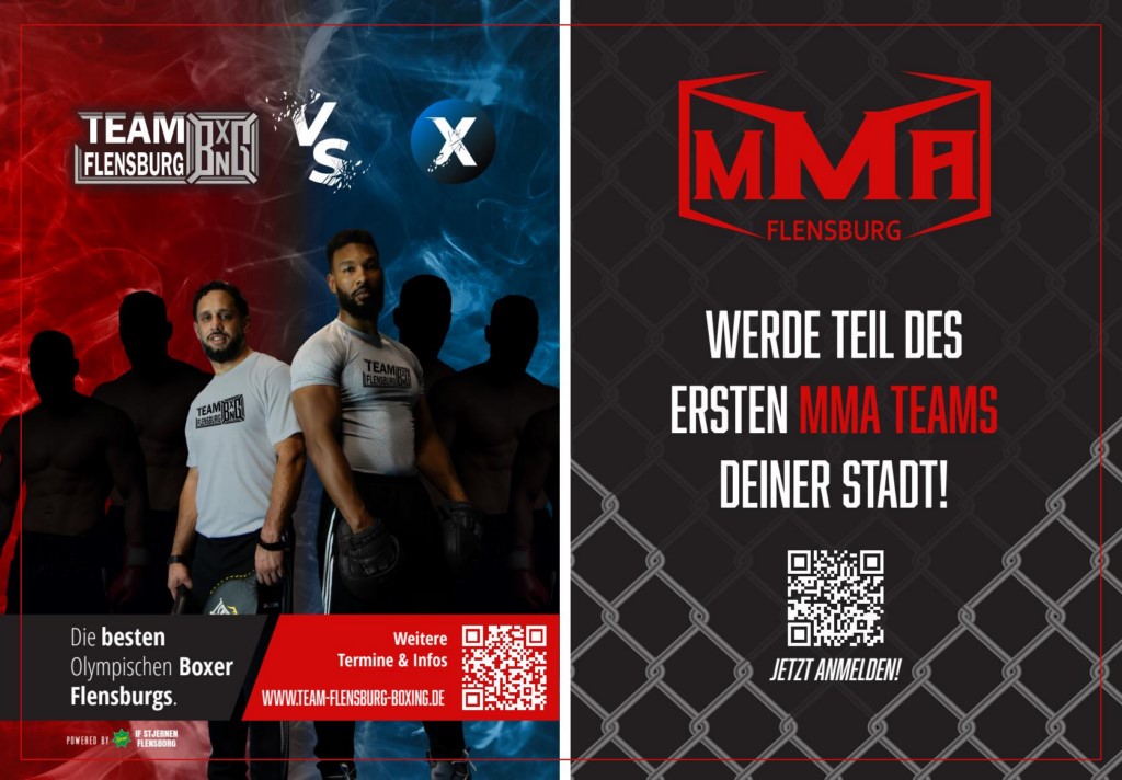 Plakatmotiv für Außenwerbung von Sportcenter Flensburg
