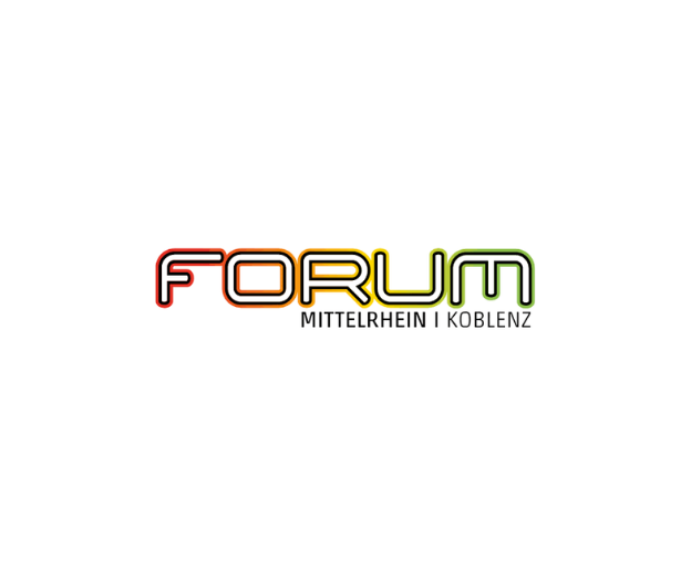 Logo vom Forum Mittelrhein Koblenz, Referenzkunde von Plakat-verkauft.de