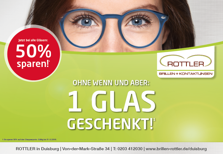 Plakatkampagne von Brillen Rottler zur Bewerbung moderner Brillen und Sehlösungen, umgesetzt mit Plakat-verkauft.de..