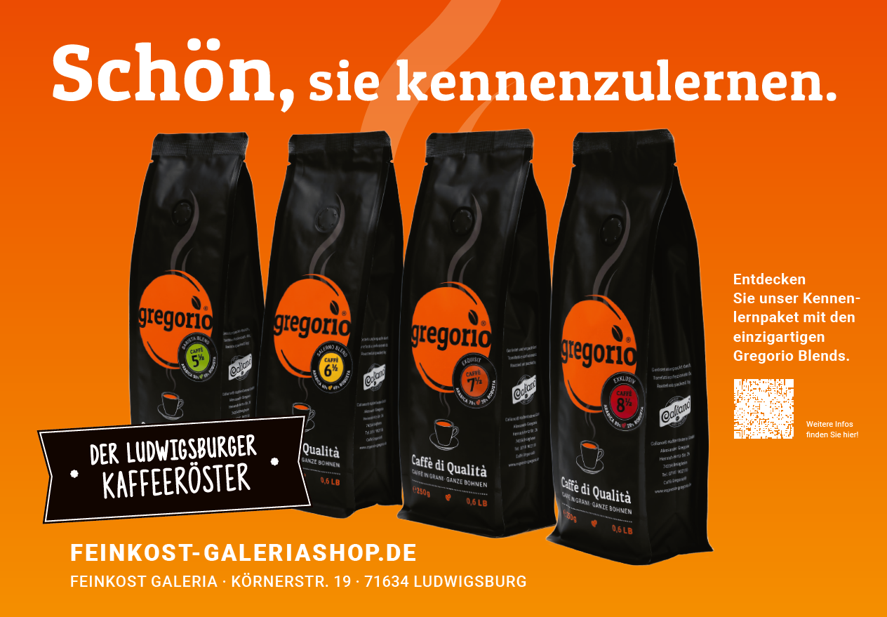 Plakatmotiv von Feinkost Galeria Ludwigsburg – Lebensmittelwerbung mit Plakat-verkauft.de umgesetzt.